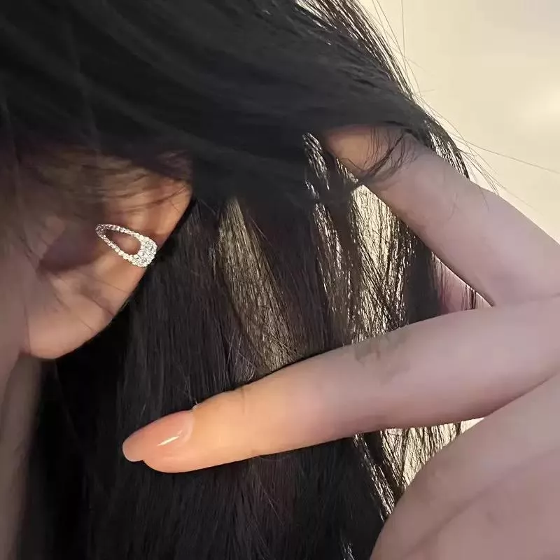 造型水鑽耳骨夾