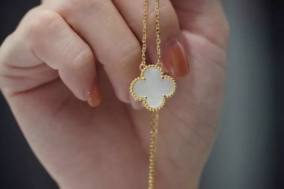 經典四葉草中號項鍊