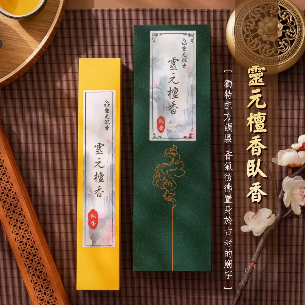 靈元檀香臥香
