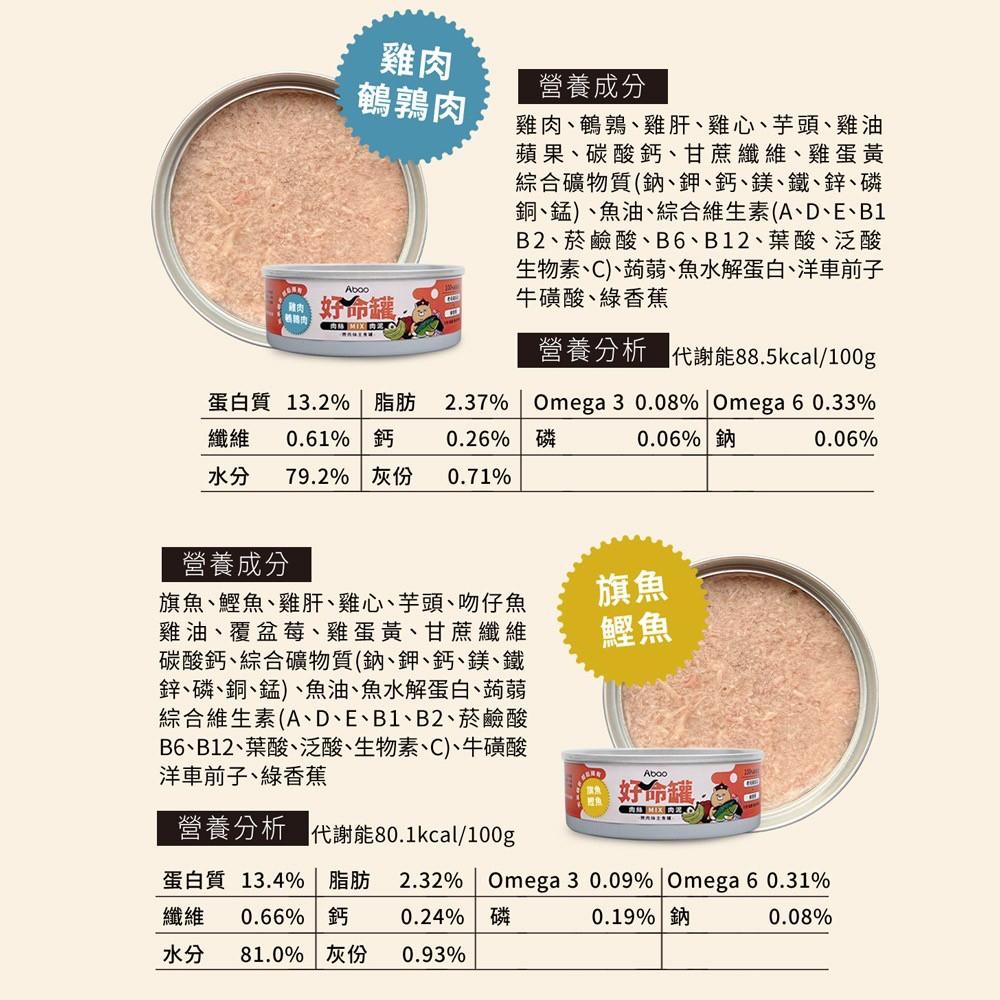 【阿寶】好命罐 肉絲+肉泥 貓咪主食罐 80g