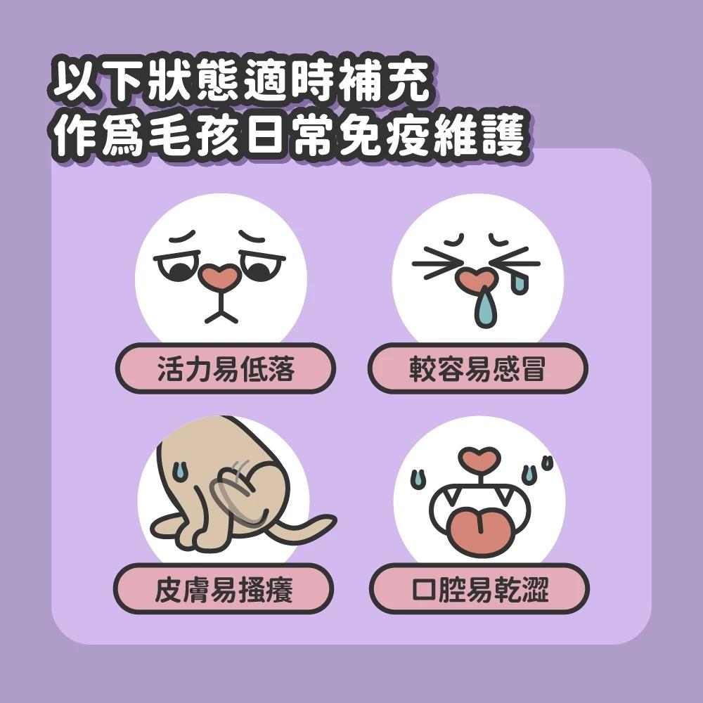 【陪心寵糧 nu4PET】犬貓 No.1 天然莓果免疫保健粉 45g