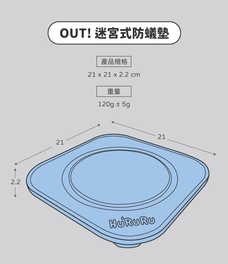 【防御工事】OUT! 迷宮式防蟻墊​​​