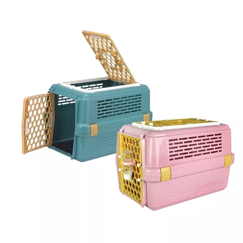 雙門天窗型寵物運輸外出籠