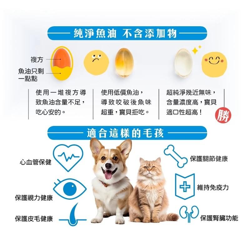 【可蒂毛毛】24小時魚油（膠囊狀）30入
