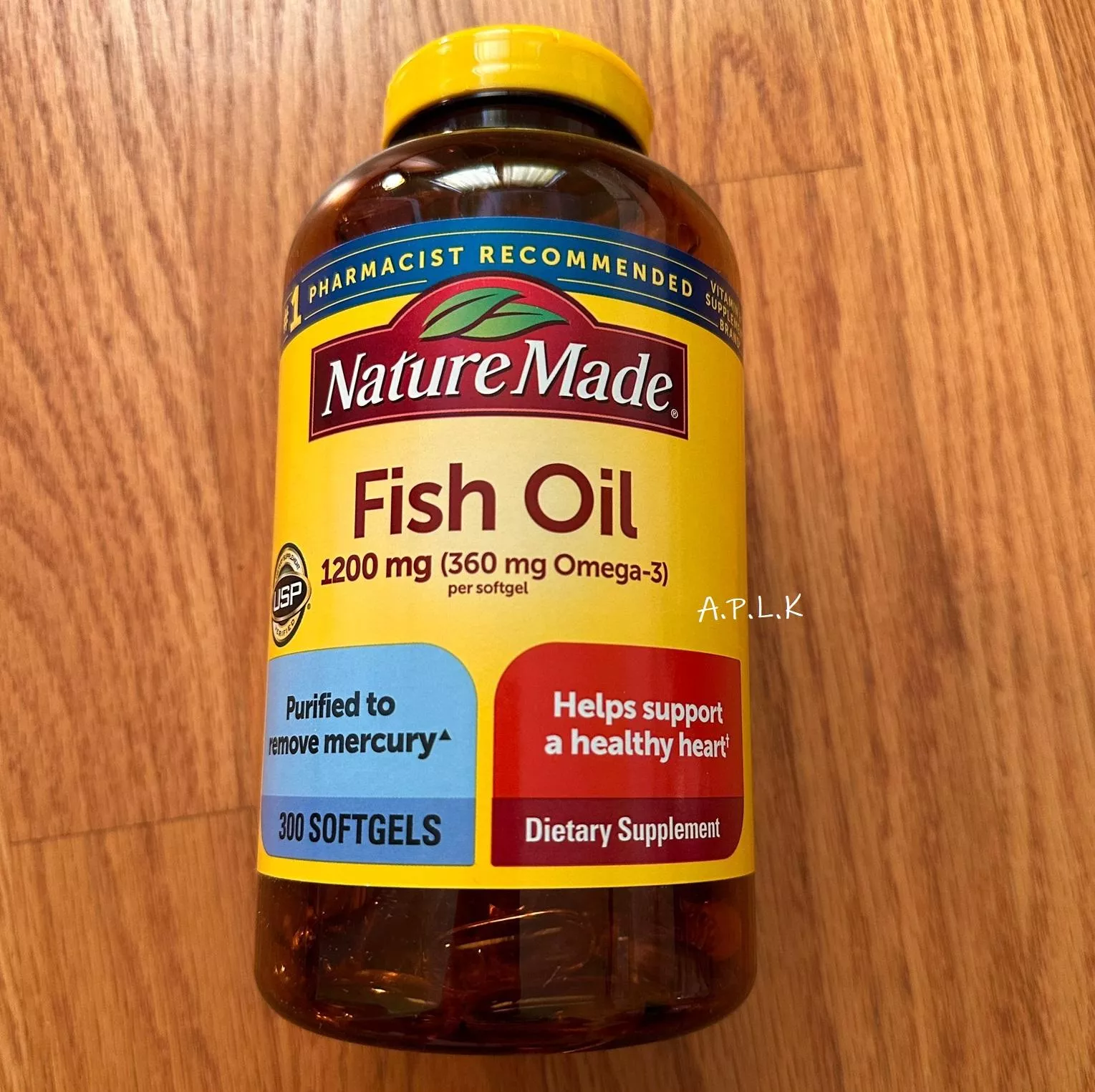 【好物推薦】萊萃美高濃度魚油 300粒