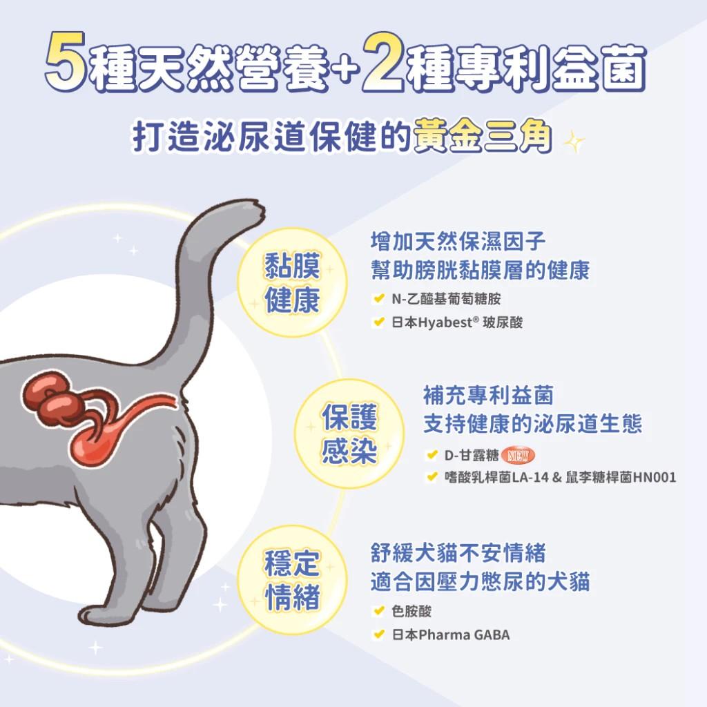 【汪喵星球】泌尿道健康保養粉 (升級版) 90顆