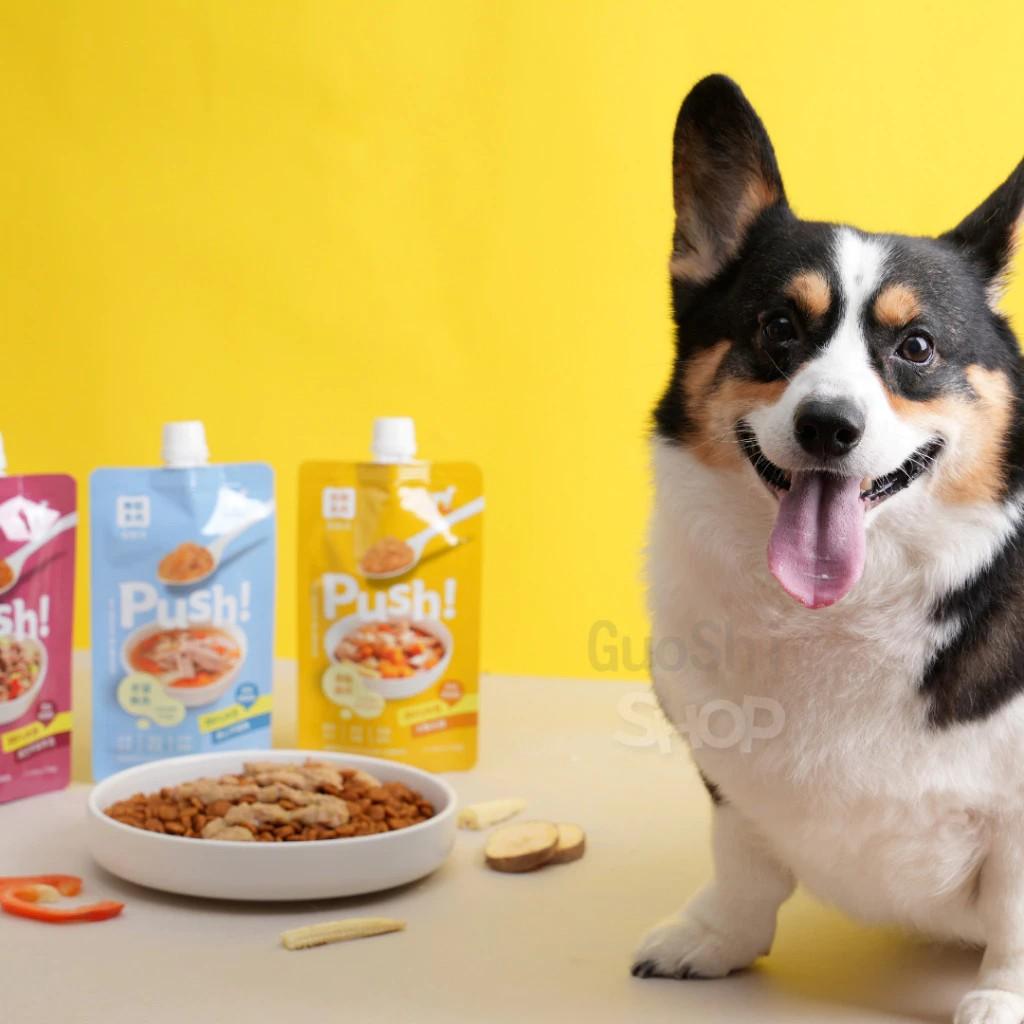 【Push! 噗滋包】拌FUN包 犬主食肉泥 130g（6包入）