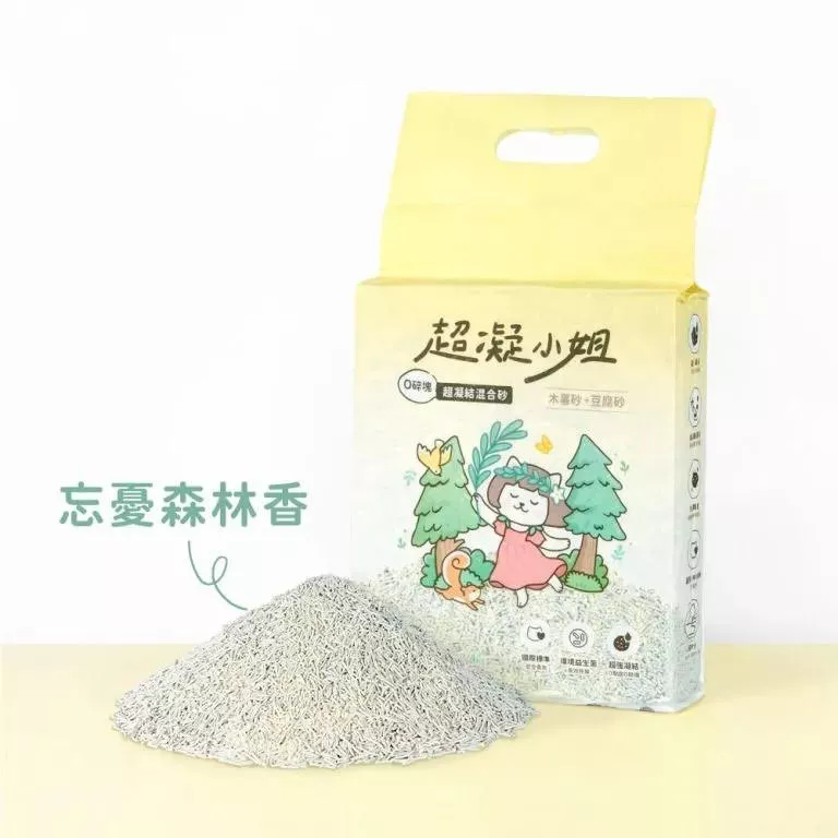 【超凝小姐】0碎塊超凝結混合砂 7L（箱購6入）