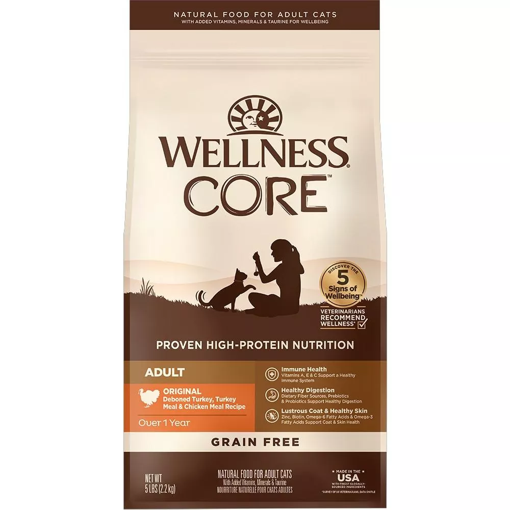 【Wellness】Core 無穀鮮貓糧-室內成貓火雞肉