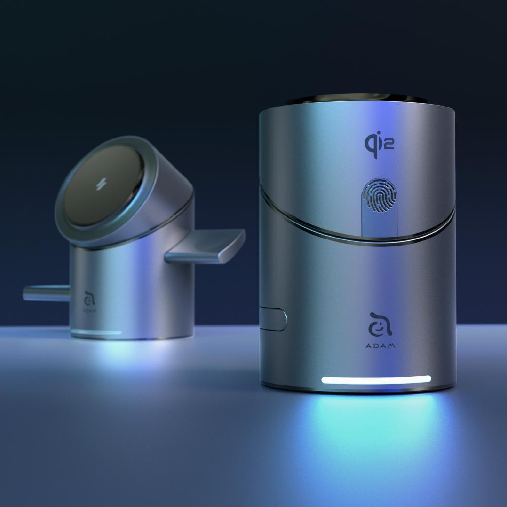【ADAM亞果元素】 充電盤 MagTube 三合一充電盤 充電座 Magsafe充電 Qi2充電認證