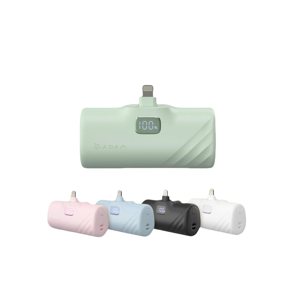 ADAM 亞果元素 行動電源 行充 GRAVITY LED 顯示口袋型行動電源 5000mAh 適用蘋果 安卓 附送掛繩