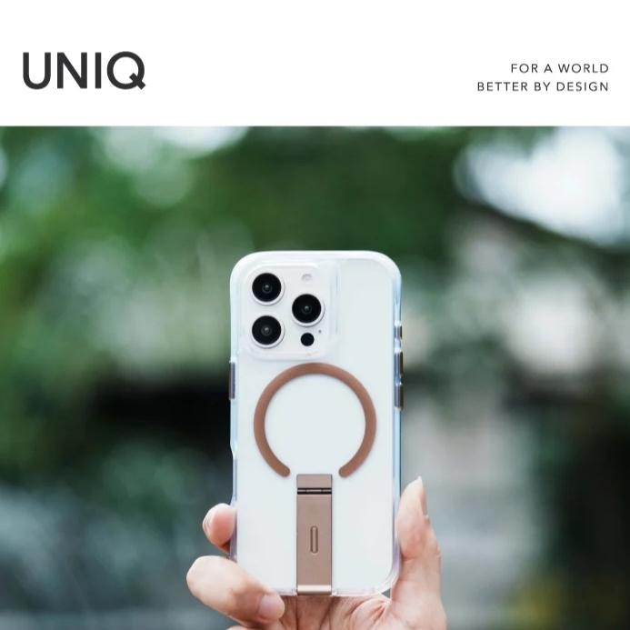 UNIQ Eleva手機殼 磁吸殼 防摔殼 支架保護殼 適用 iPhone16 Pro 16Promax 支架 保護殼