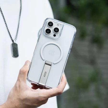 UNIQ Eleva手機殼 磁吸殼 防摔殼 支架保護殼 適用 iPhone16 Pro 16Promax 支架 保護殼