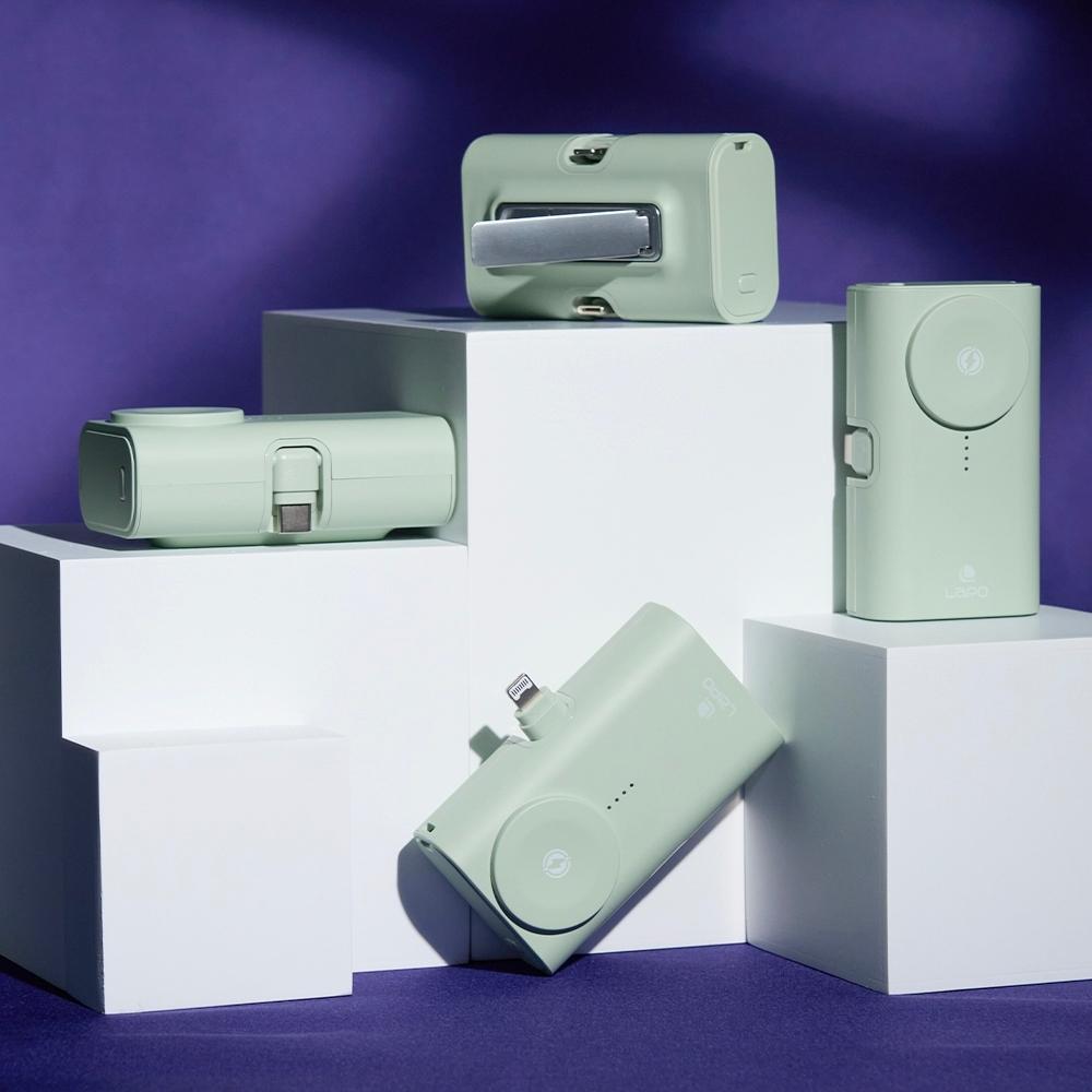 【LaPO】 行動電源 行充 充電器 雙折疊頭 適用蘋果 安卓 全功能快充版 口袋行動電源 WT-12 【隔日到貨】