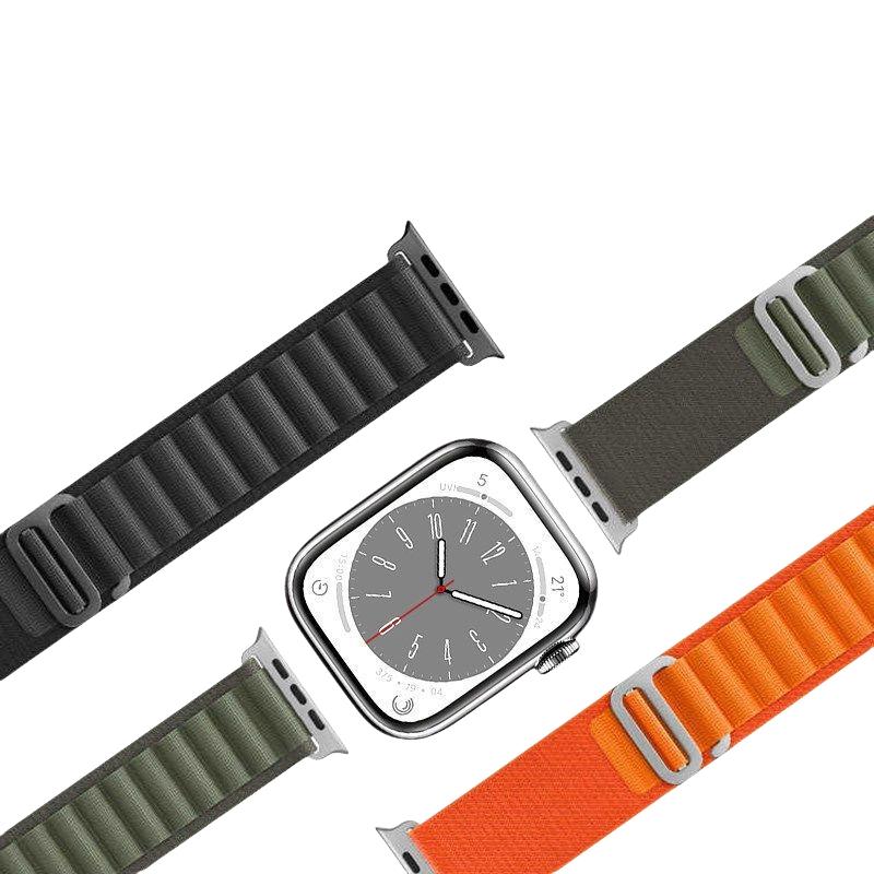手錶帶 錶帶 運動錶帶 尼龍 超透氣 回扣錶帶 適用 Applewatch錶帶