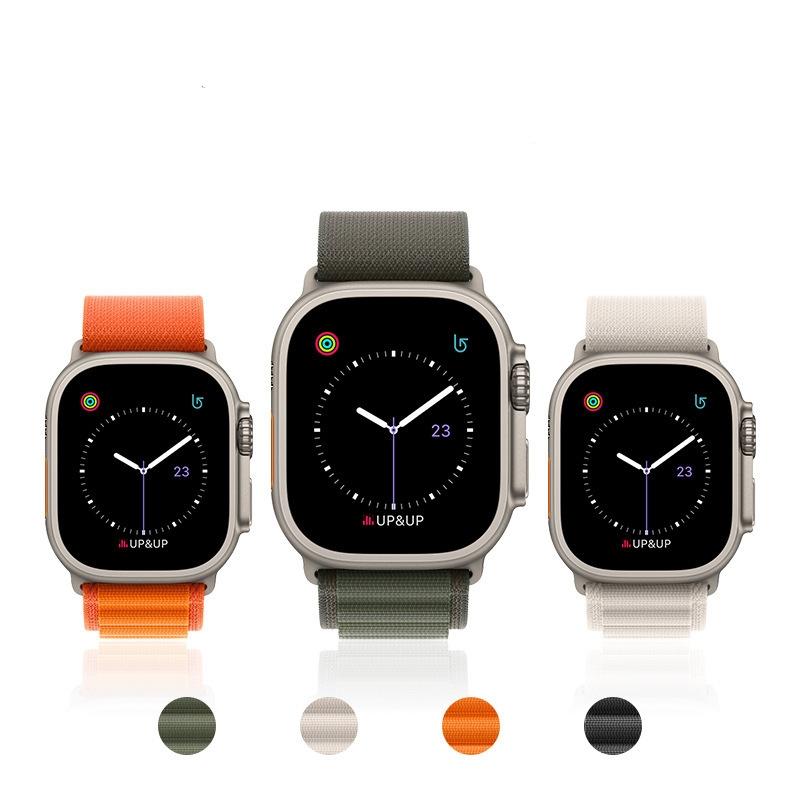 手錶帶 錶帶 運動錶帶 尼龍 超透氣 回扣錶帶 適用 Applewatch錶帶