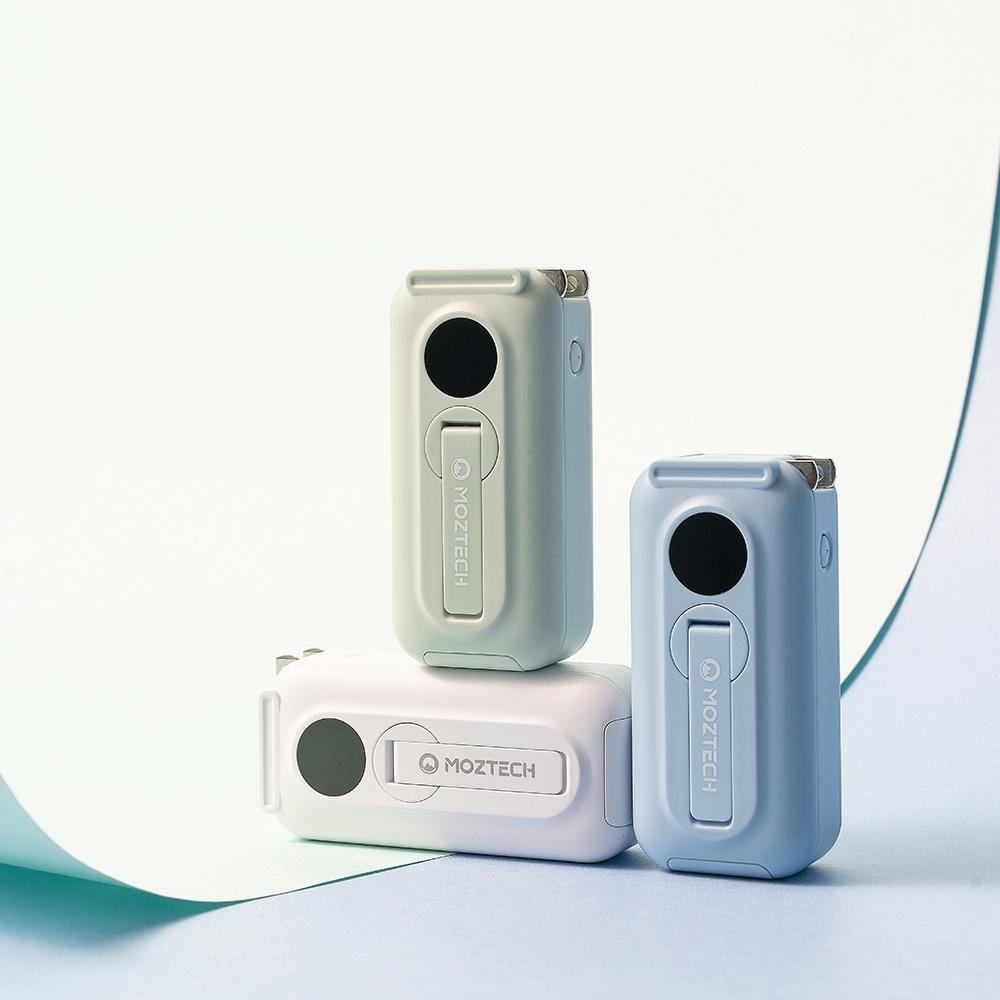MOZTECH 太空艙 行動電源 行充 隨充 輕巧多功能口袋 5000mAh