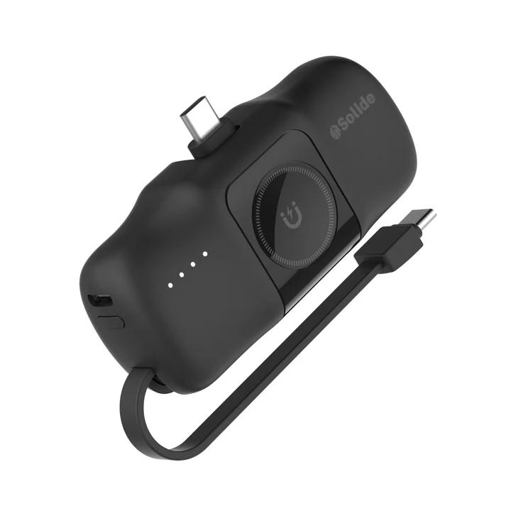 行動電源 行充 口袋版電源 摺叠頭 TypeC 5000mAh Type-C多功能輕巧 萬用行動電源