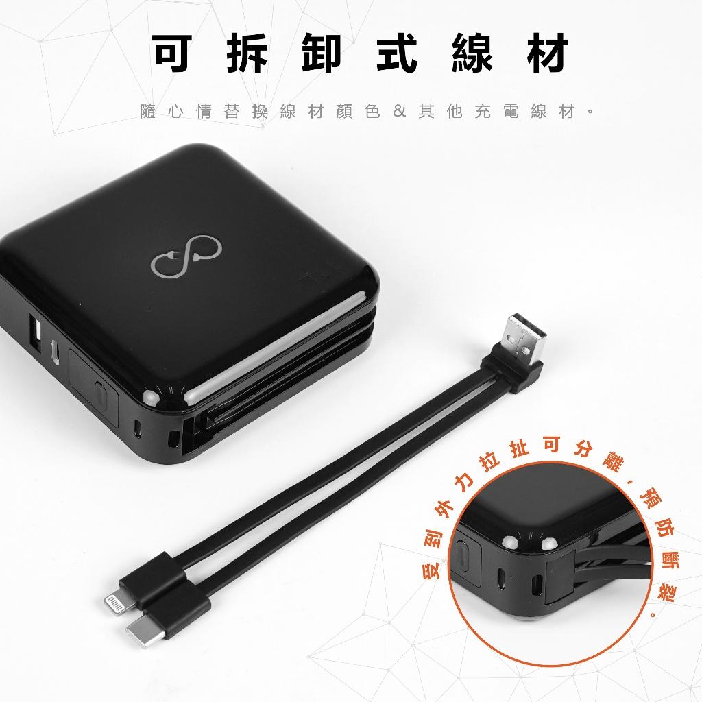 【YYL】行動電源 10000mAh  自帶線行充 無線充 多功能 磁吸行充 快充 NCC BSMI雙認證 大容量行充