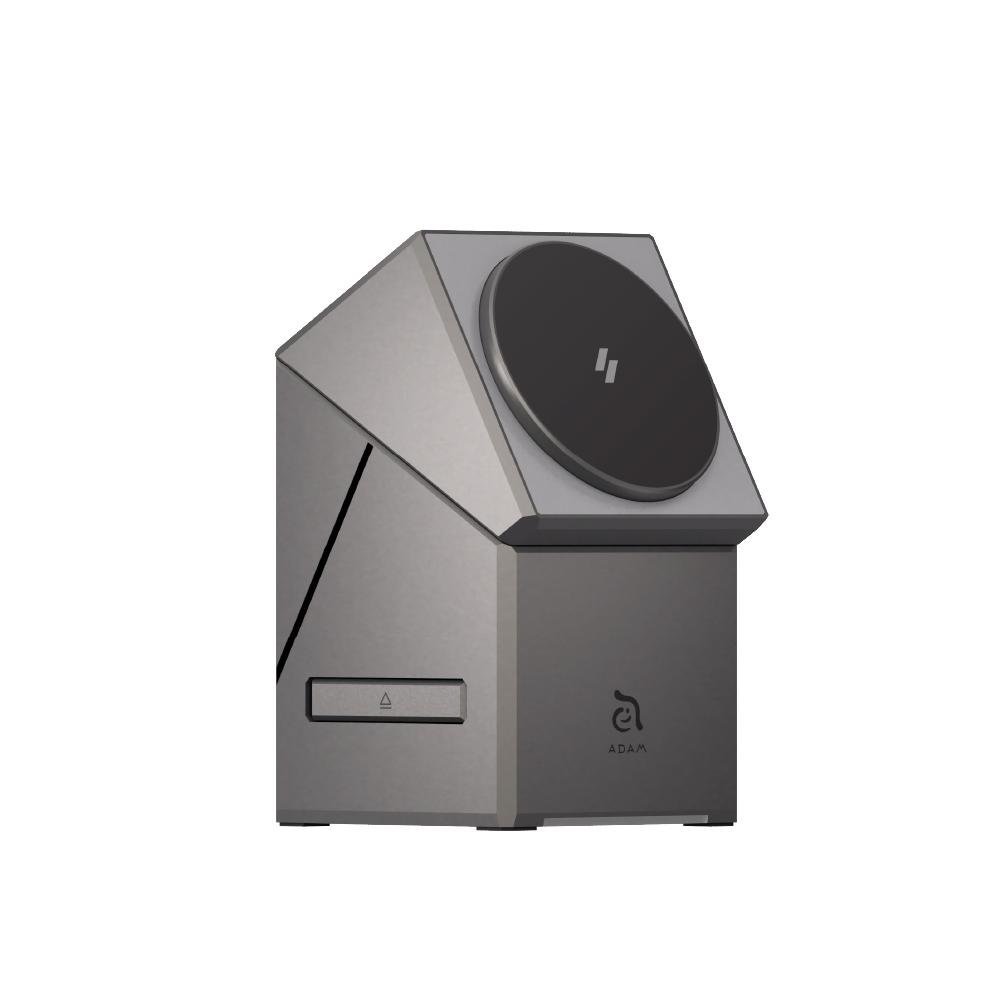 【ADAM亞果元素】 充電座 MagQube Qi2 Magsafe充電 Qi2充電認證 充電座 智慧型三合