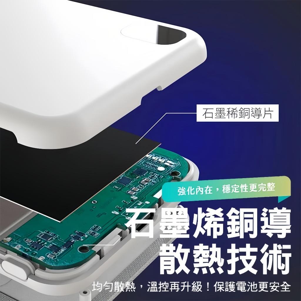POLYBATT 行動電源 台灣製 5000mAh 手錶充 耳機充電 磁吸充 Magsafe 行充電源 型號LT001