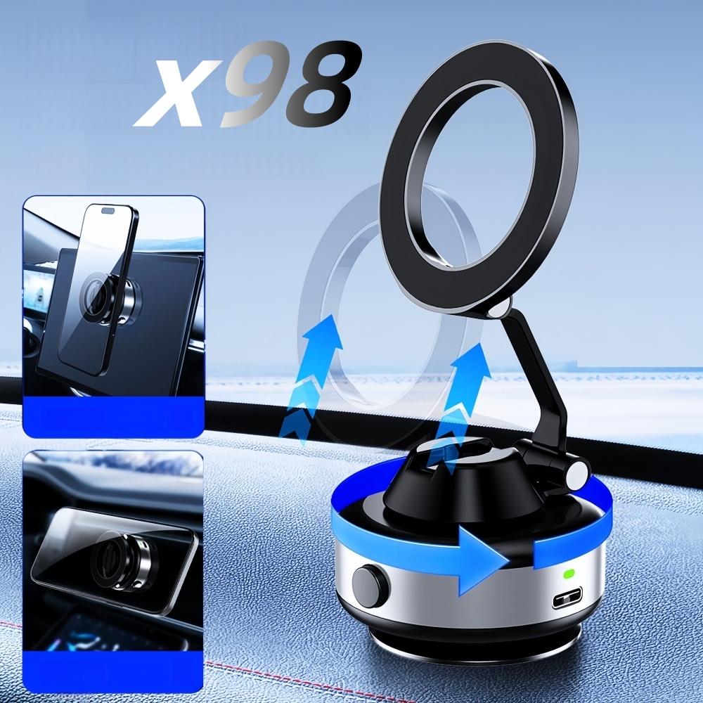 真空車架 真空磁吸手機架 磁吸支架 X98 電動真空 磁吸車架 真空架