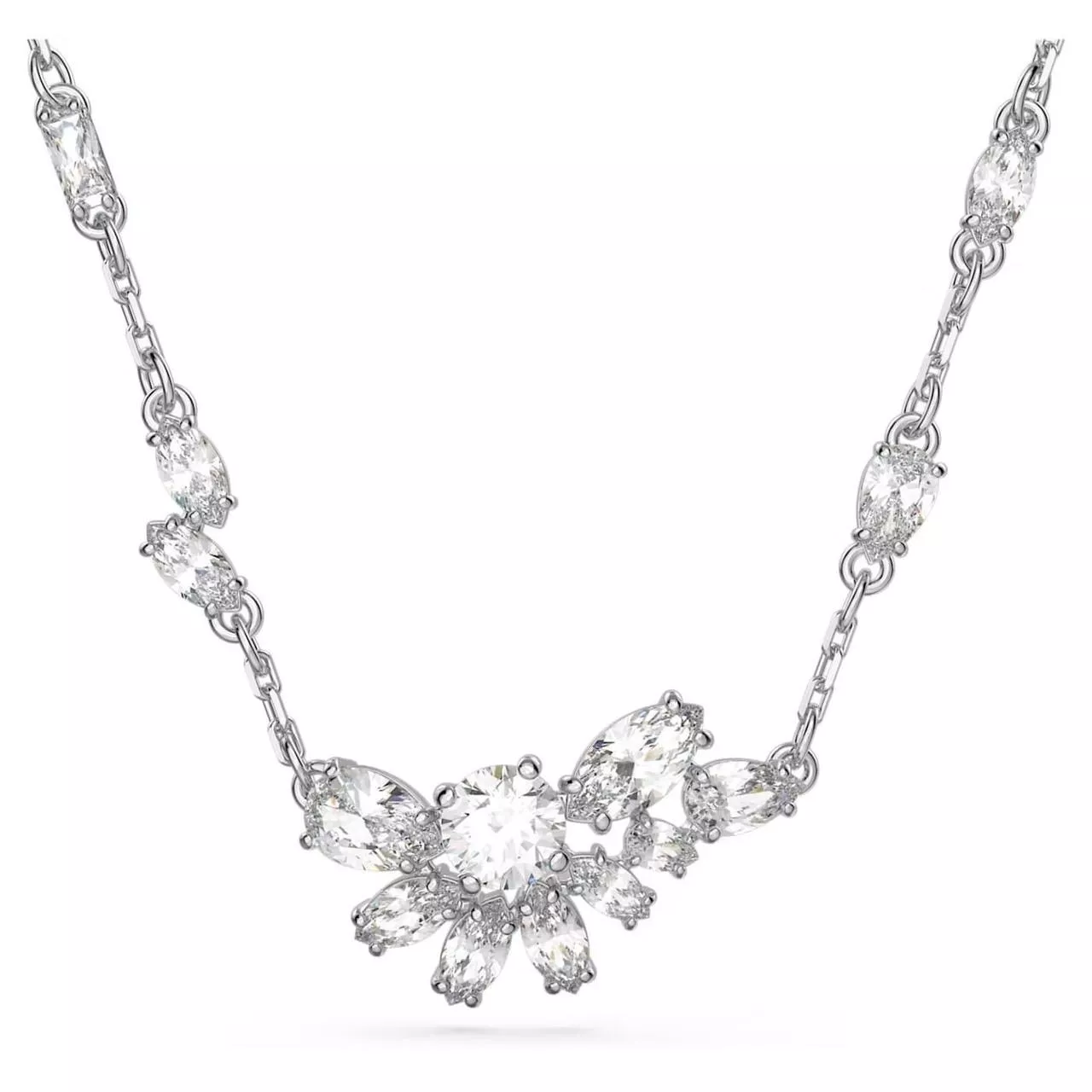 Swarovski 花朵水鑽項鍊