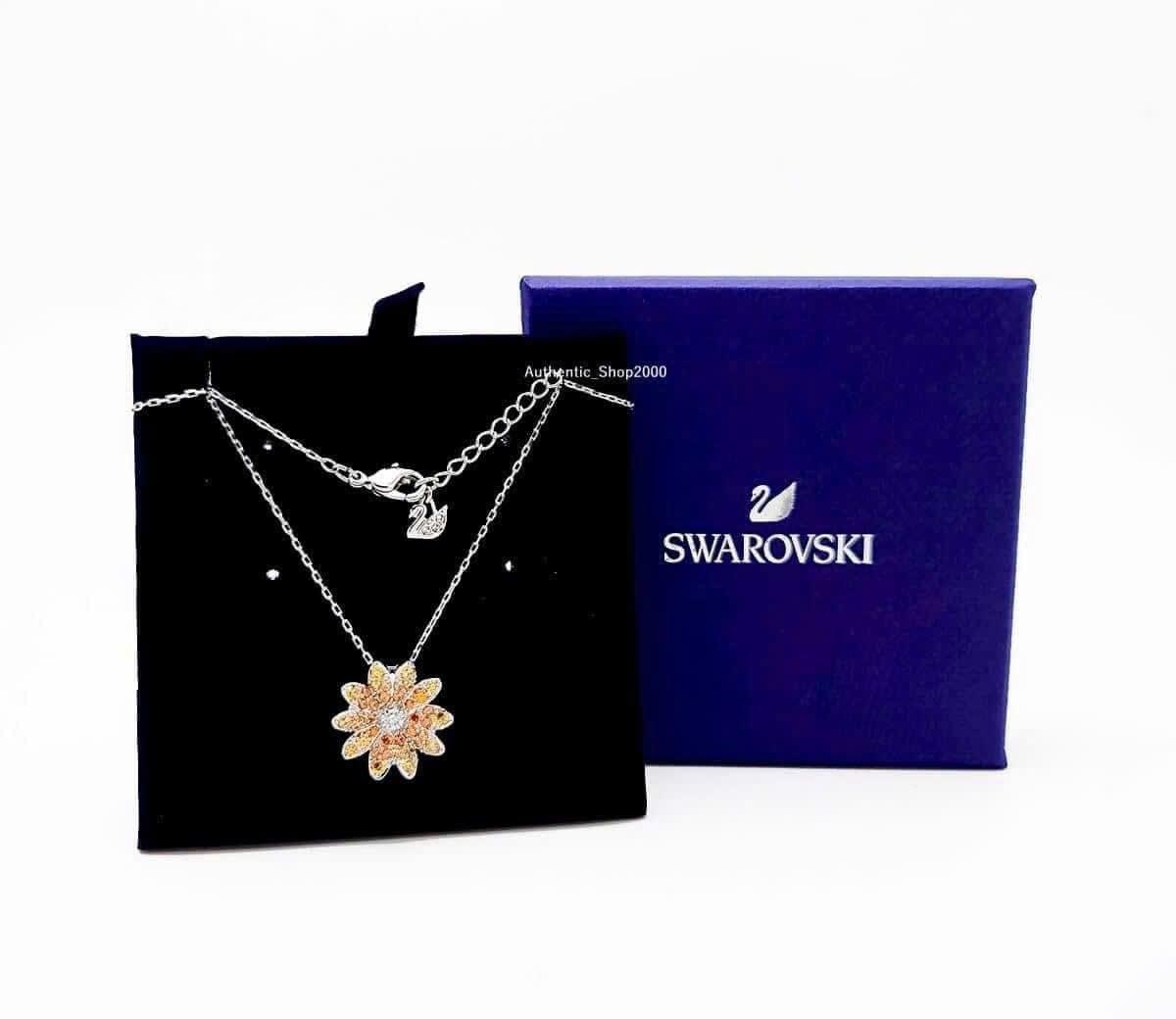 SWAROVSKI 花朵項鍊
