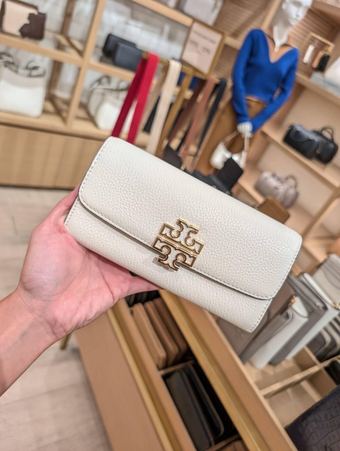 TORY BURCH Britten 掀蓋信封式長夾