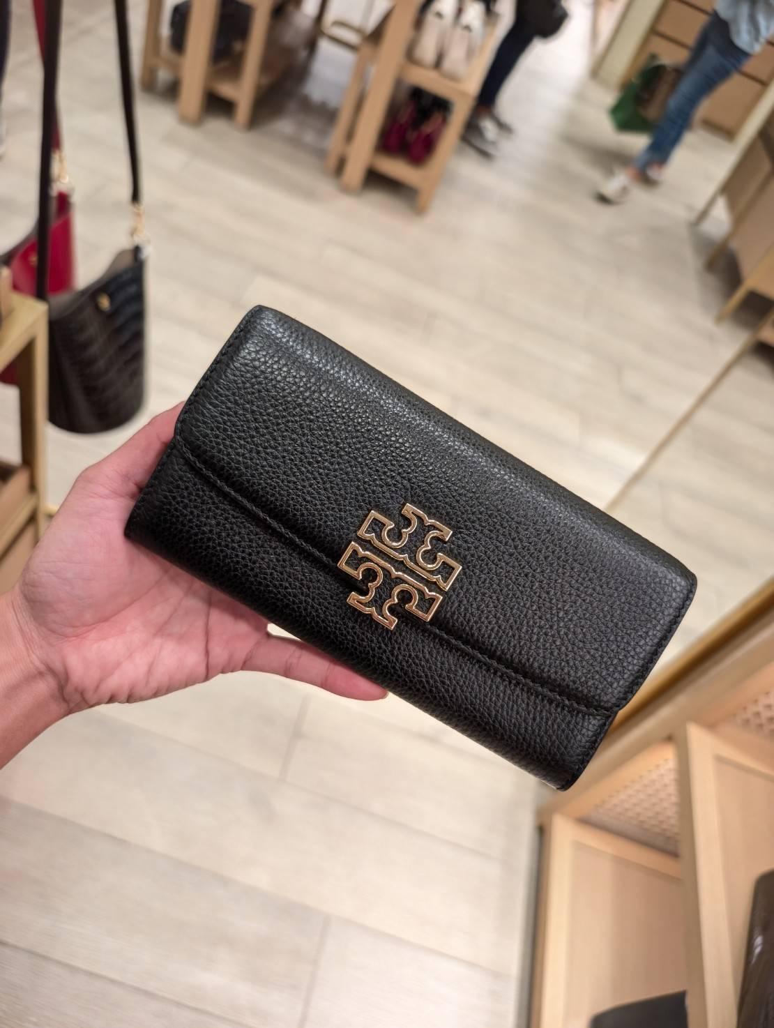 TORY BURCH Britten 掀蓋信封式長夾