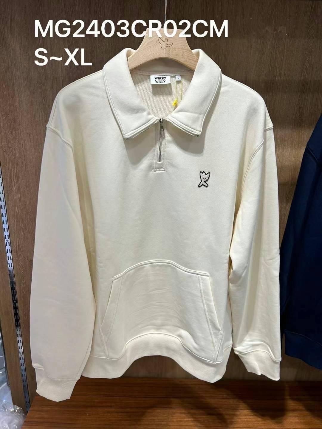 正韓🇰🇷 WACKY WILLY LOGO拉鍊上衣