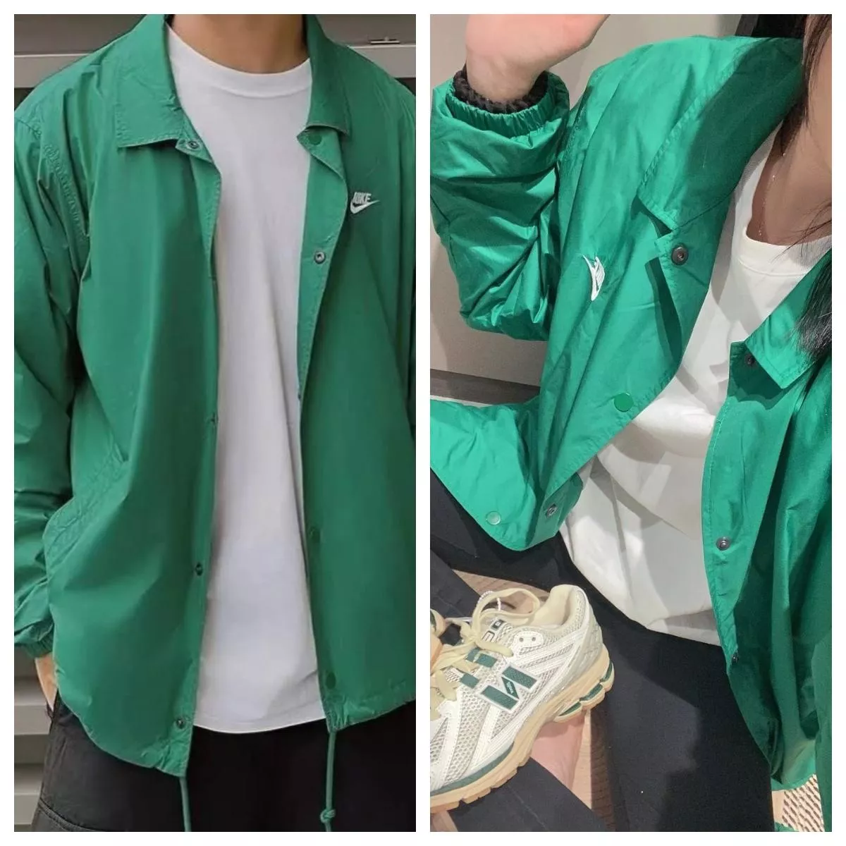 NIKE 經典教練外套｜中性簡約風・超值清倉價