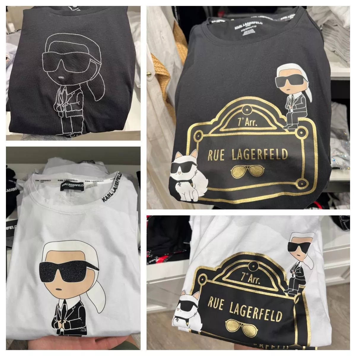 Karl Lagerfeld 老佛爺系列短T｜燙金設計・LOGO經典・質感款通通有