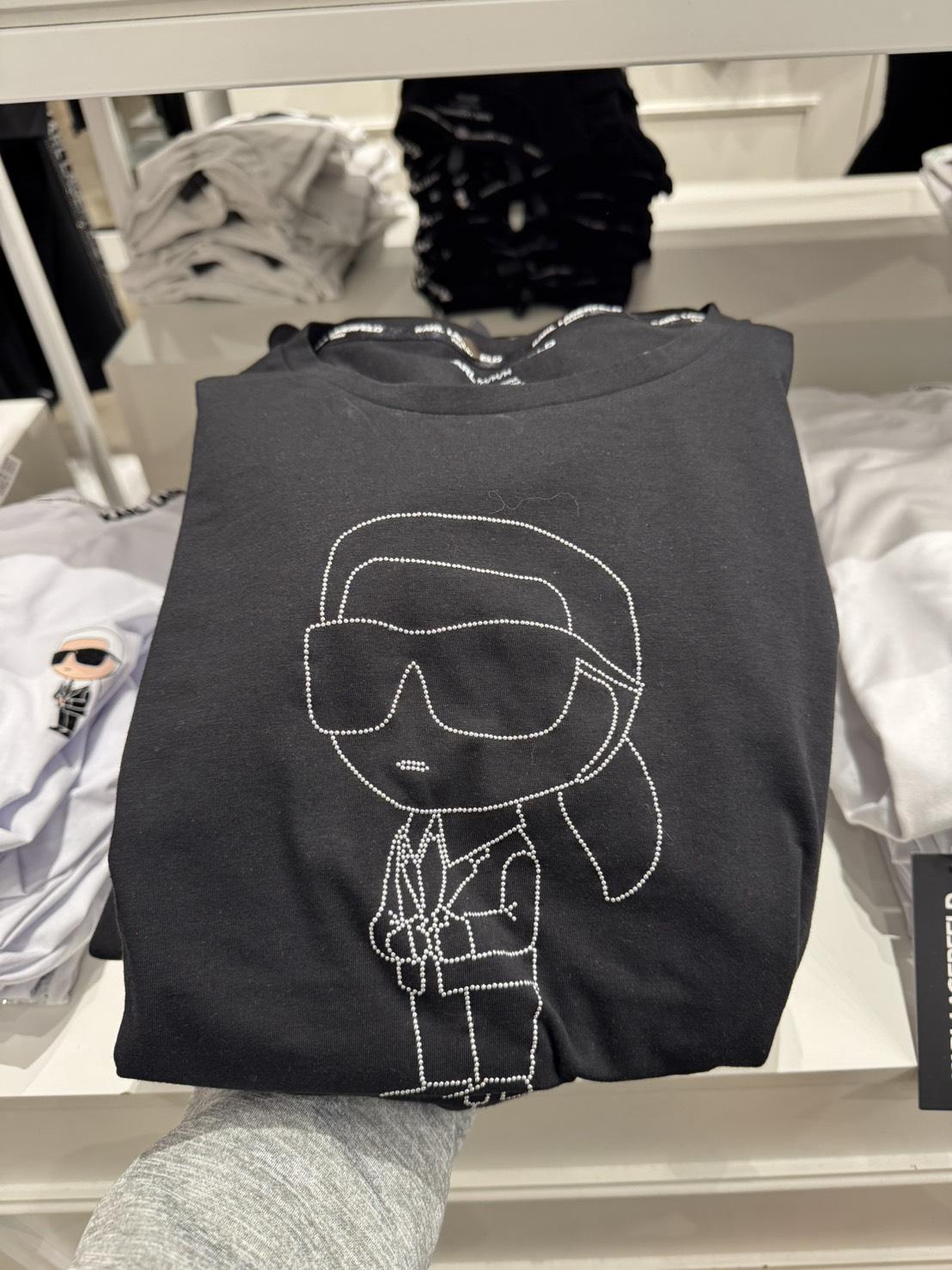 Karl Lagerfeld 老佛爺系列短T｜燙金設計・LOGO經典・質感款通通有
