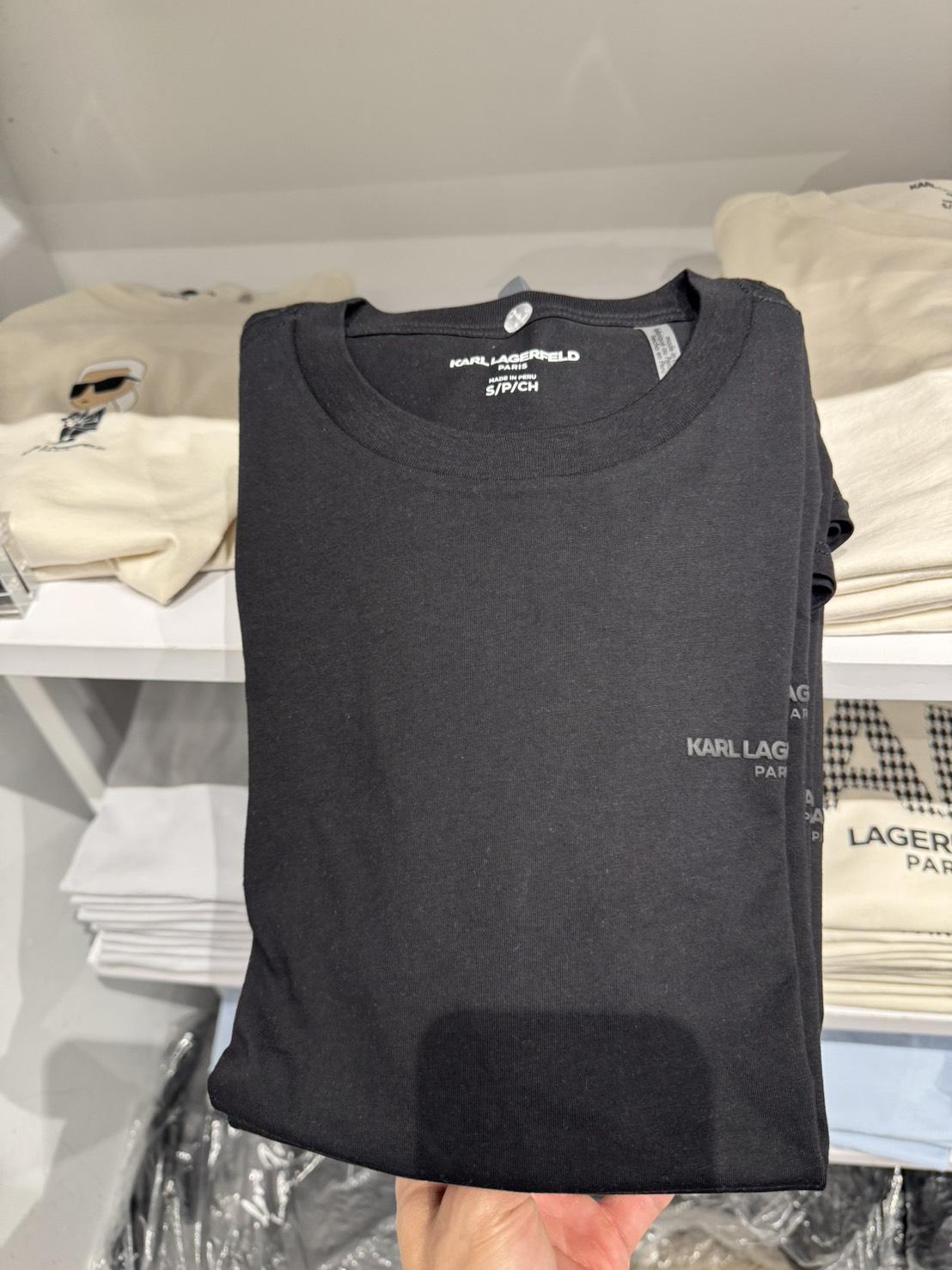 Karl Lagerfeld 卡爾男短T｜極簡LOGO設計・七款可選・日常百搭必收款