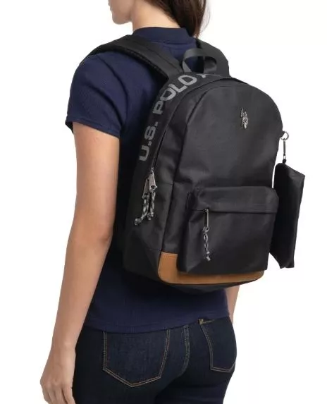 U.S. Polo Assn. 輕巧後背包（附小收納包）