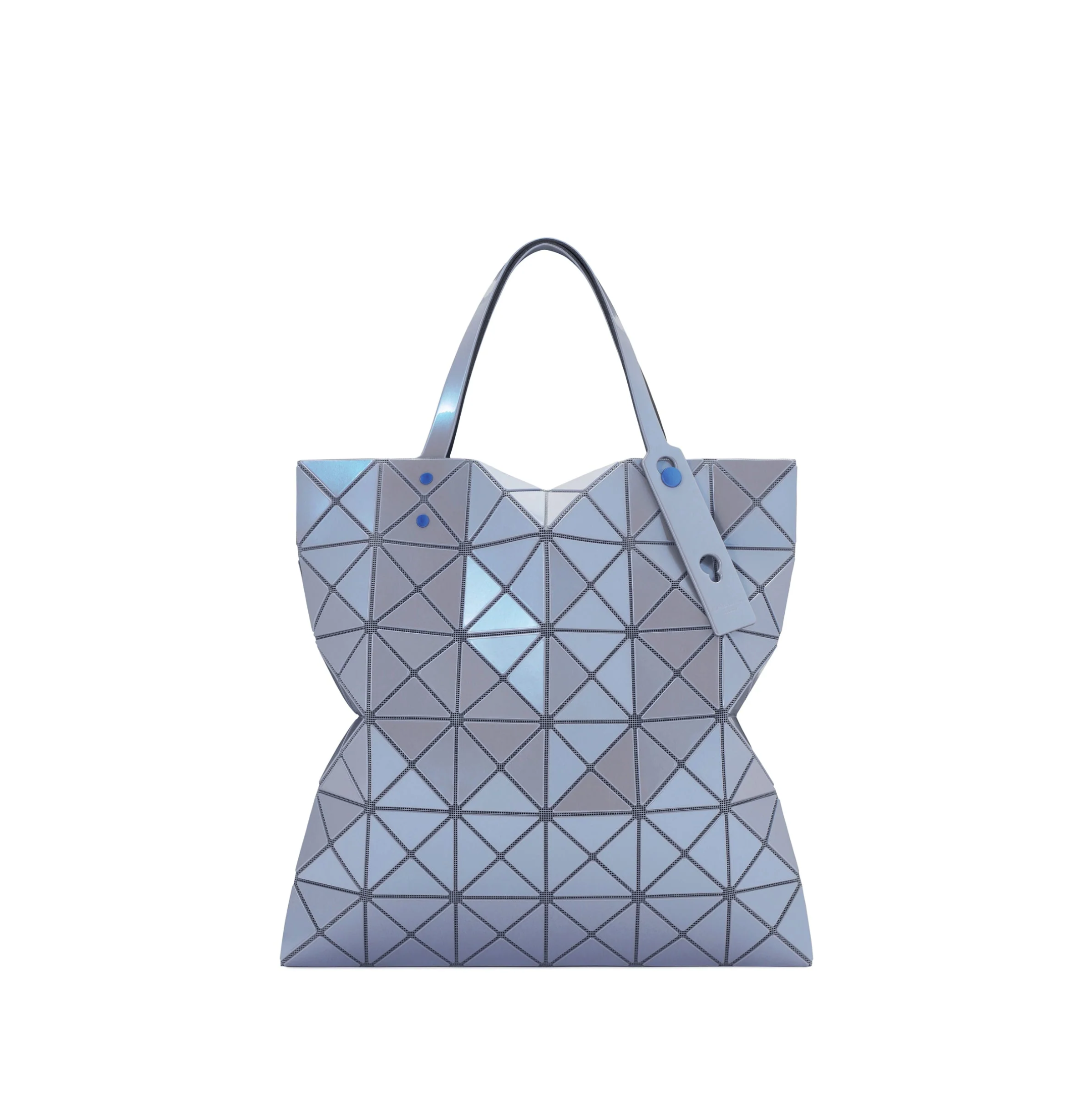 BAO BAO ISSEY MIYAKE LUCENT ONE-TONE 6×6 托特包｜Blue Grey 藍灰