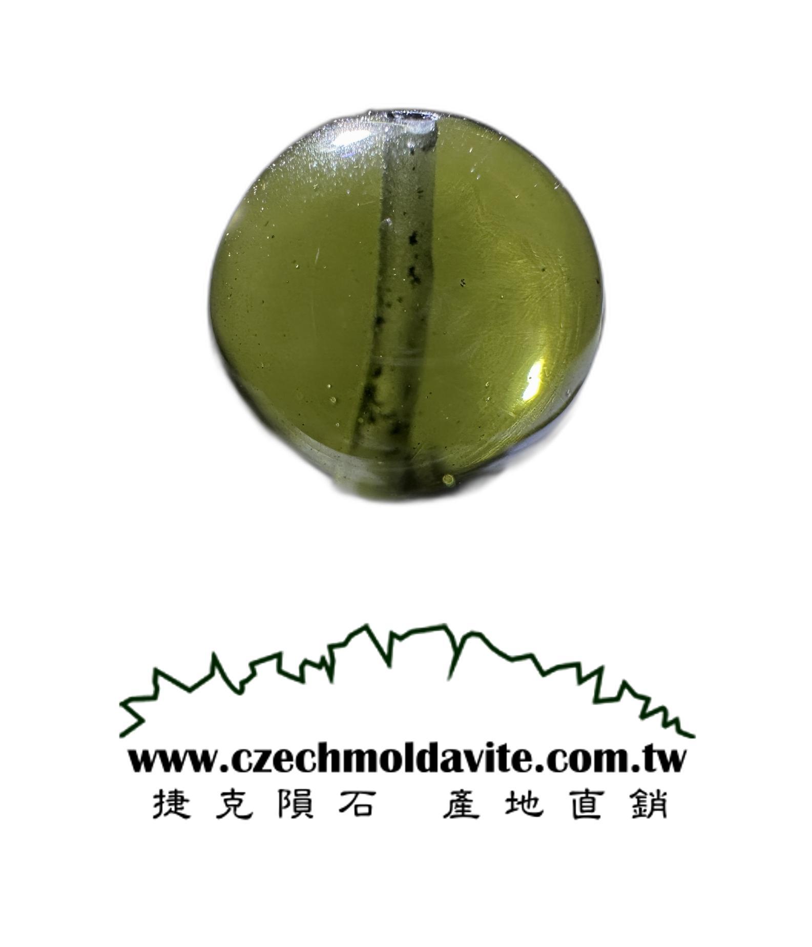 [14.2mm隕石圓珠] [捷克產地直銷 保證真品] 3.47g 招財、避邪、好運到