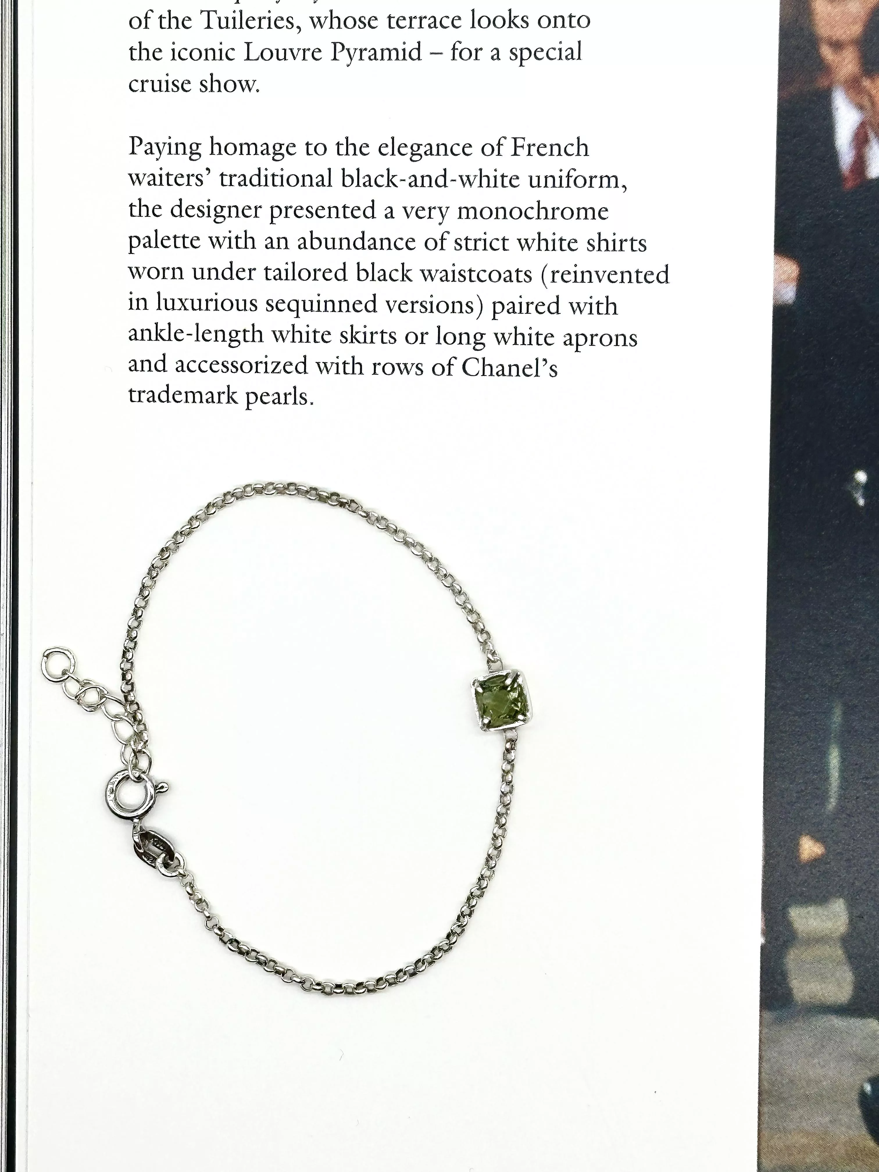 [I279]  [捷克產地直銷 保證真品] 鑽切爪鑲手鍊 2g招財、避邪、好運到