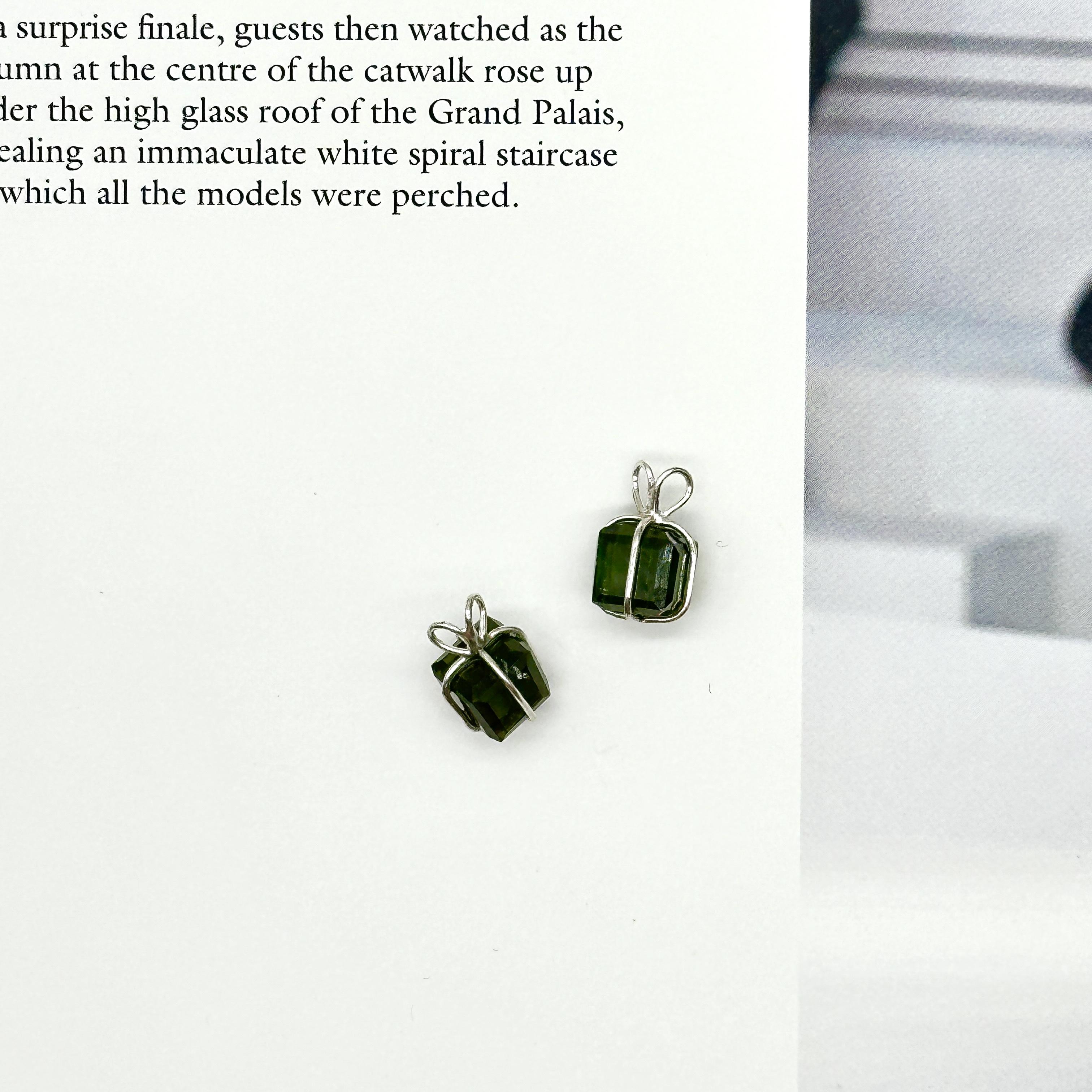 [I281]  [捷克產地直銷 保證真品] 禮物魔方鎖骨鍊 3.25 ct 招財、避邪、好運到