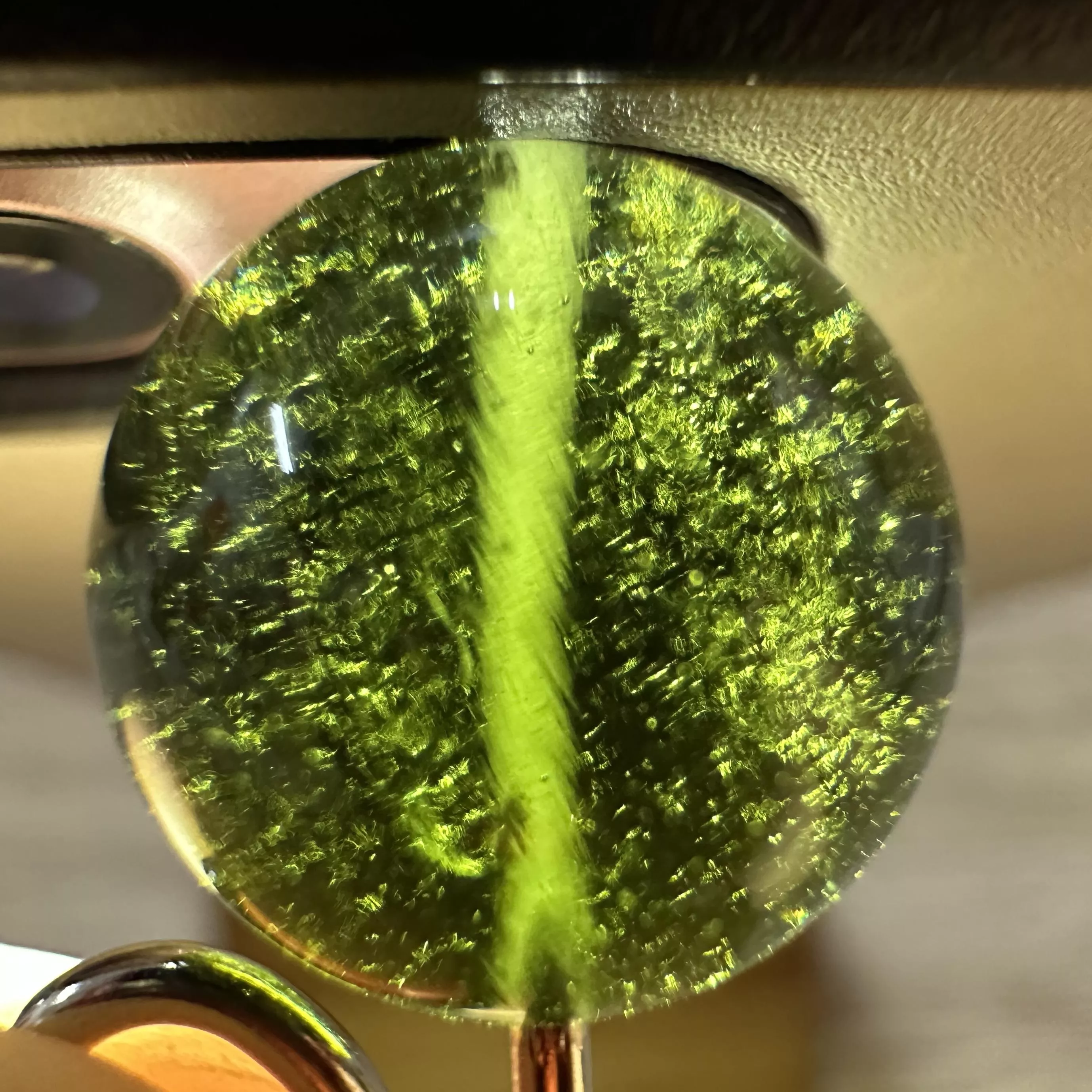 [BR24][15mm隕石圓珠]  [捷克產地直銷 保證真品] 4.1g 招財、避邪、好運到