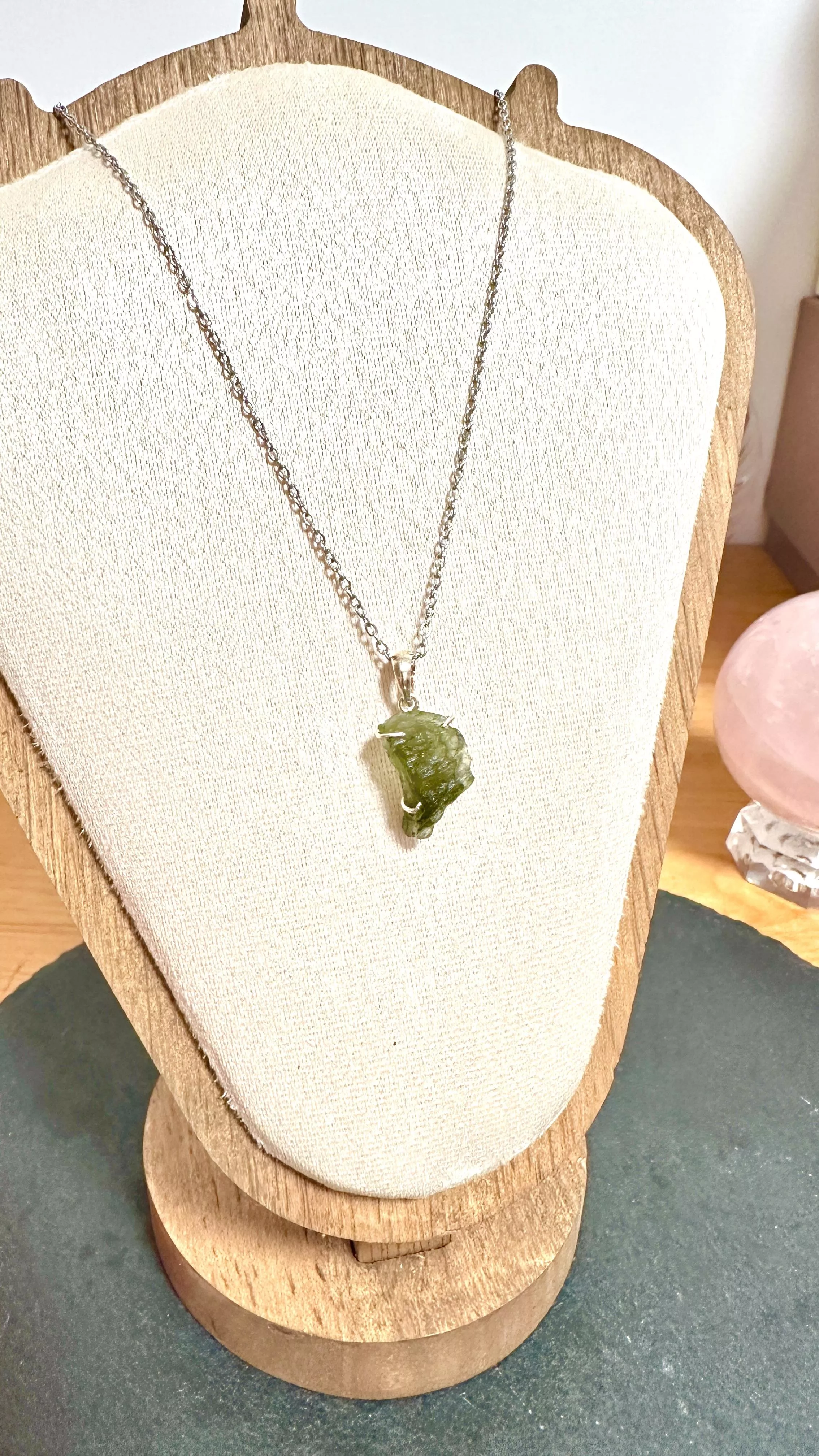 [I313] [捷克隕石 產地直銷] 捷克隕石原礦爪鑲墜 招財 避邪 好運到 100%保證真品