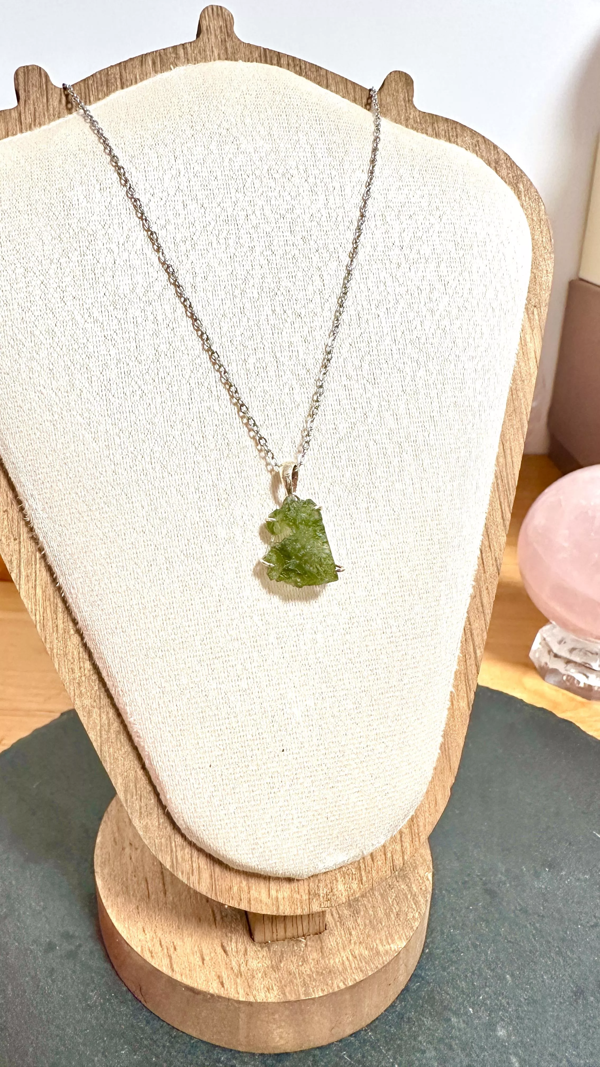 [I315] [捷克隕石 產地直銷] 捷克隕石原礦爪鑲墜 招財 避邪 好運到 100%保證真品