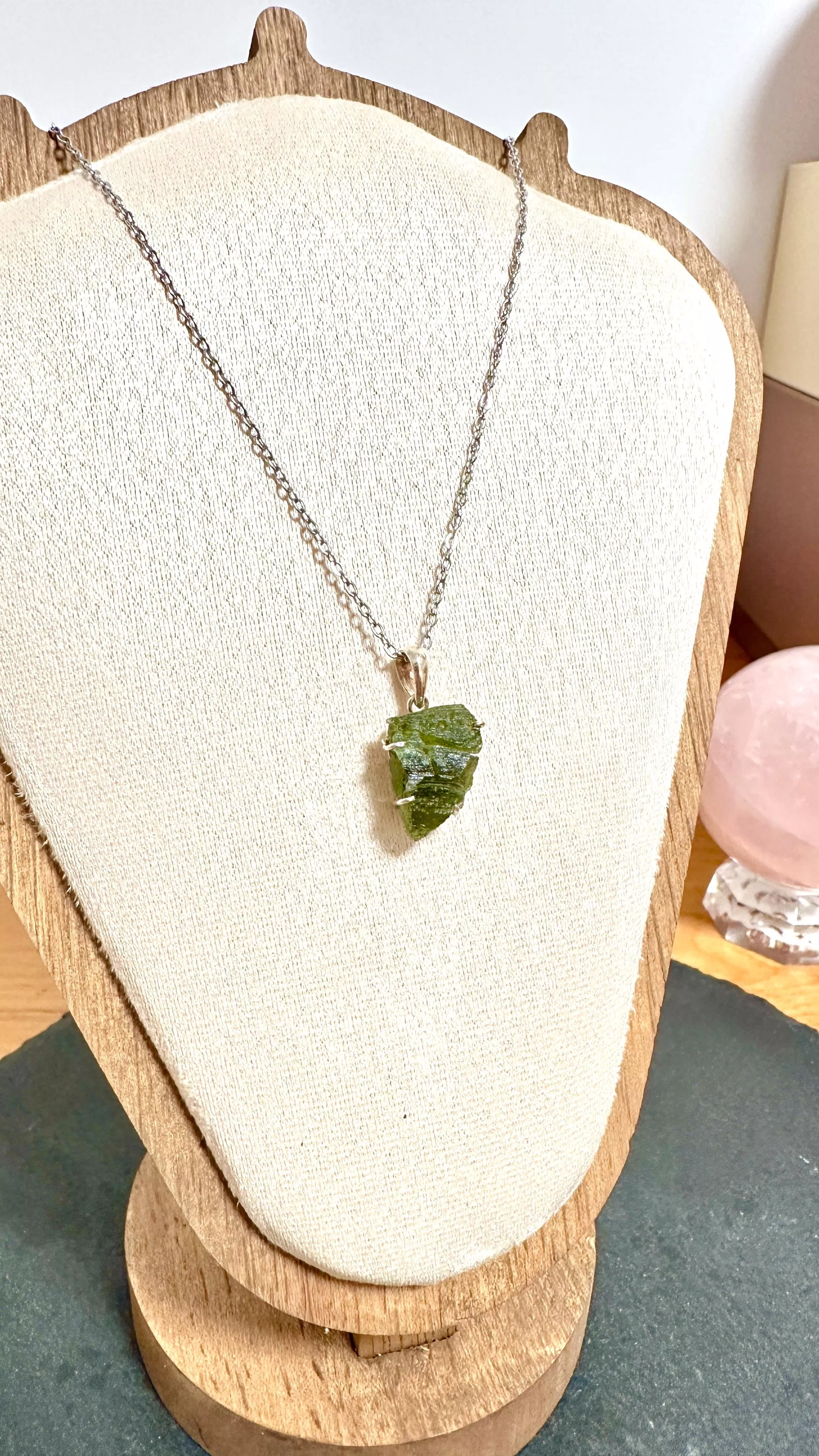 [I329] [捷克隕石 產地直銷] 捷克隕石原礦爪鑲墜 招財 避邪 好運到 100%保證真品