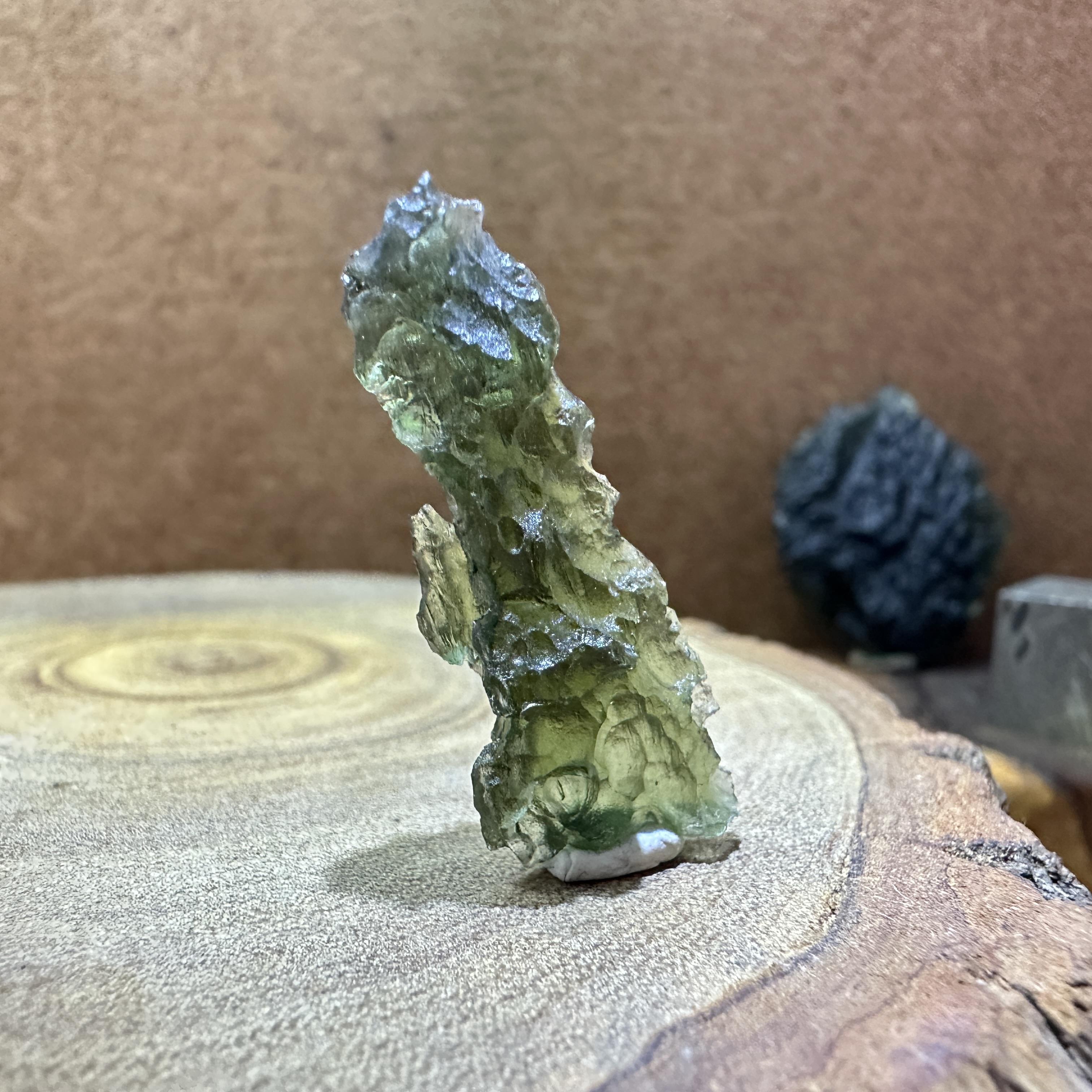 [A894] [捷克隕石 產地直銷] 2.19g 招財、避邪、好運到 100%保證真品