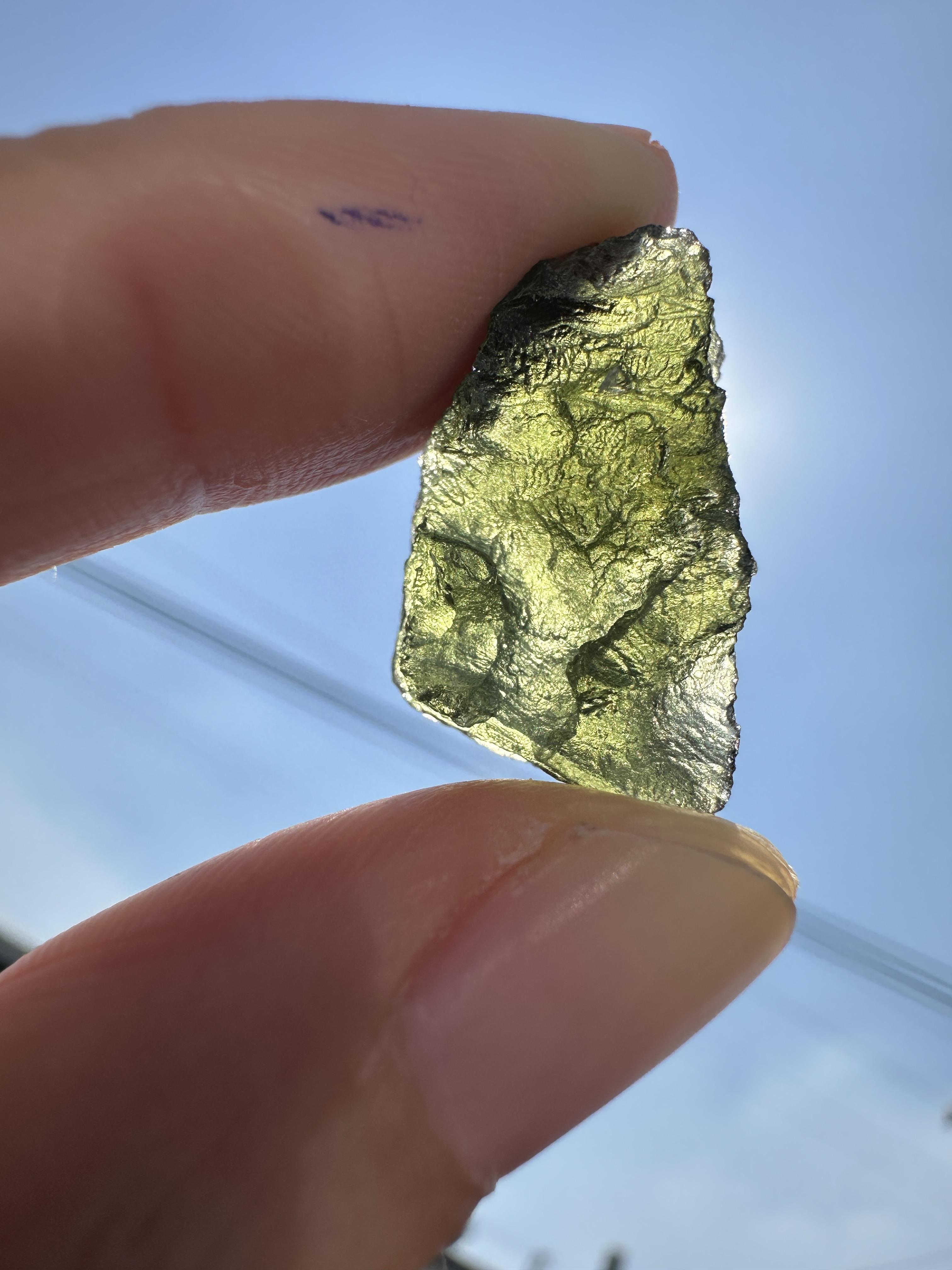 [A909] [捷克隕石 產地直銷] 2.86g 招財、避邪、好運到 100%保證真品