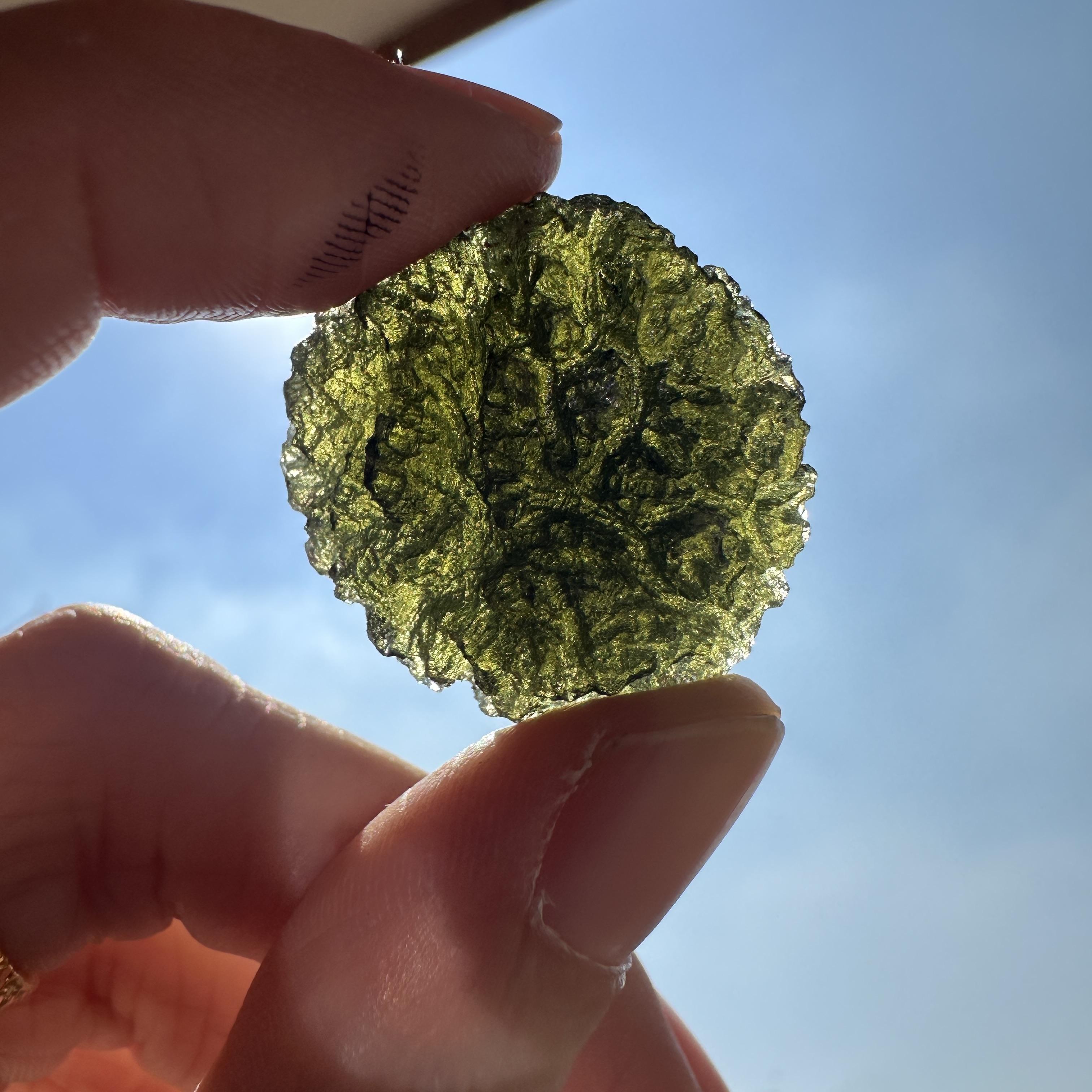客預訂[B209] [捷克隕石 產地直銷] 10.22g 招財、避邪、好運到 100%保證真品