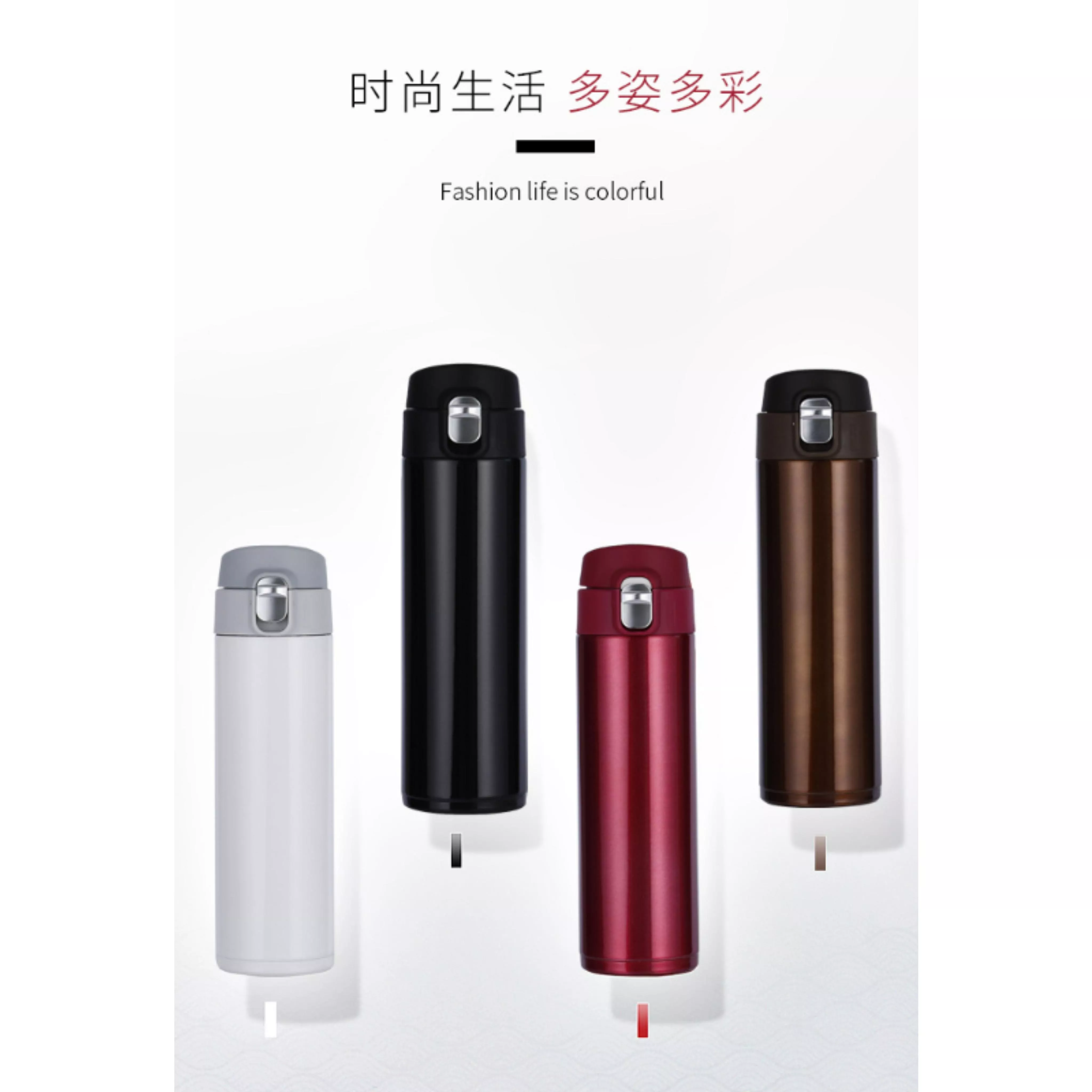 304彈跳杯蓋不鏽鋼保溫瓶 50ml