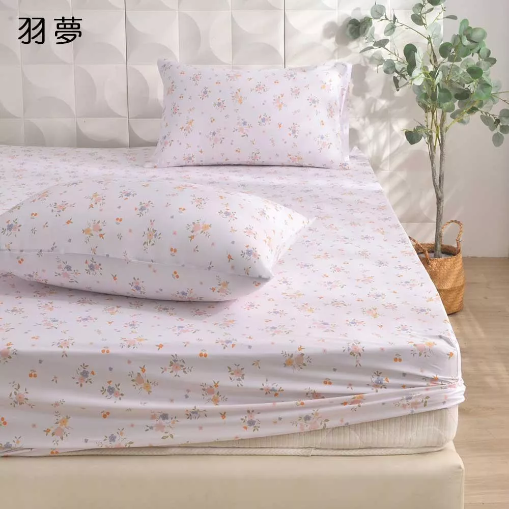 印花涼感床包(三個花色)-與同款冰冰被