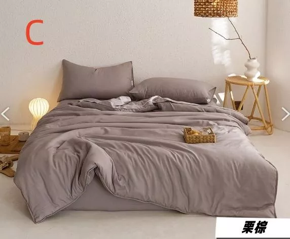 50%天絲三件組-栗棕